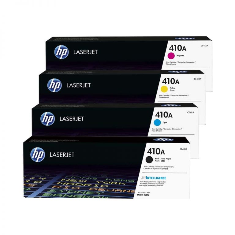 کارتریج 410A اچ پی ست کامل چهار رنگ | خرید، قیمت و مشخصات در تجارت پرینت